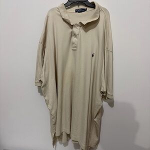 Ralph Lauren Men's Beige Polo Shirt